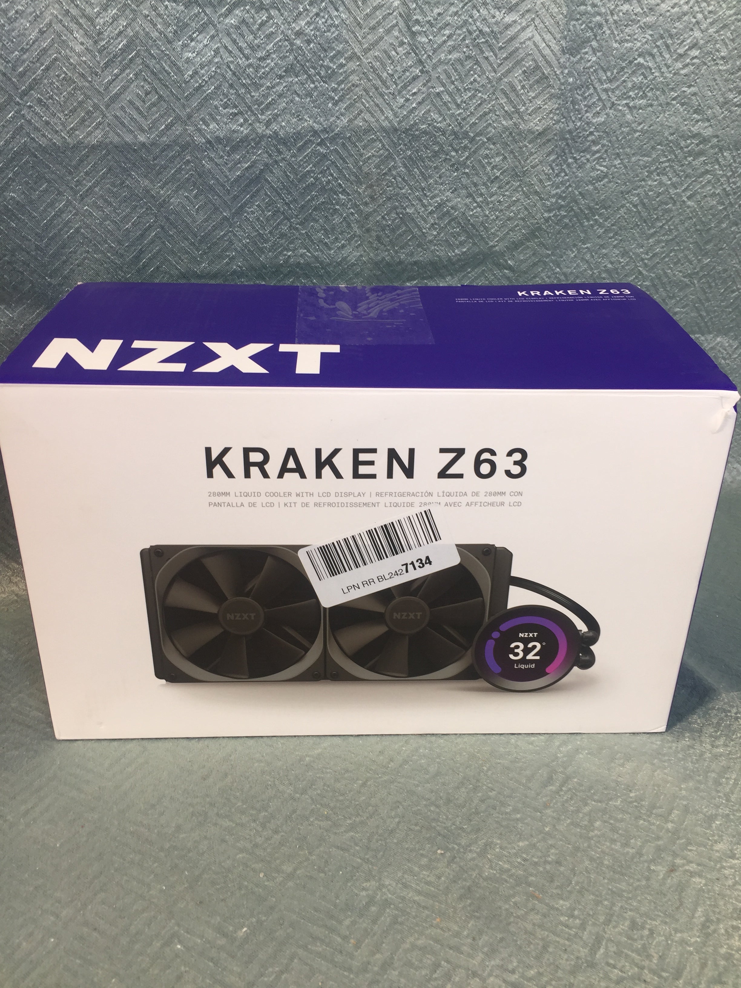 **PARTS ONLY** NZXT Kraken Z63 280mm - RL-KRZ63-01 **See Description** (7579995635950)